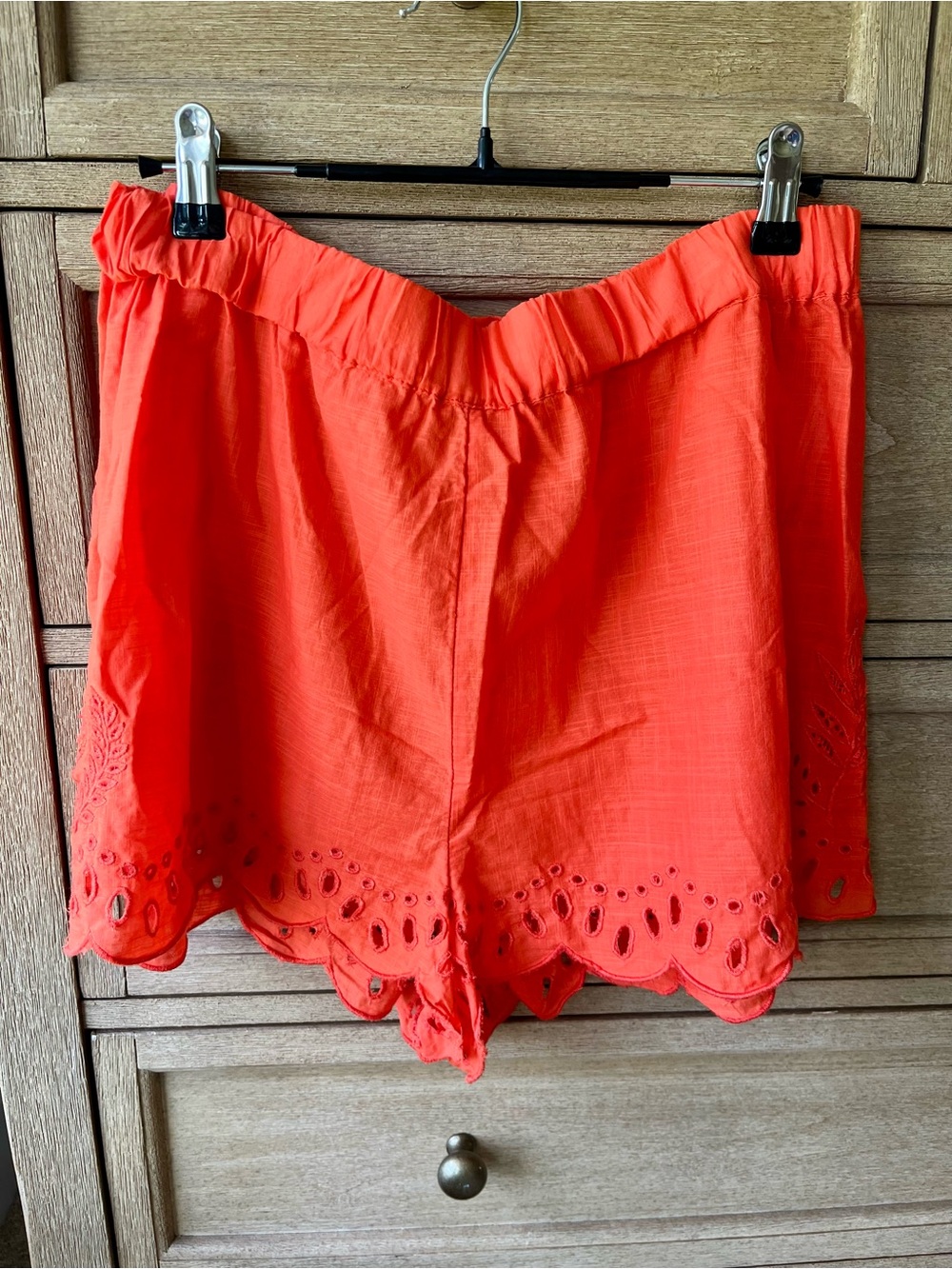 Anthropologie Eyelet Shorts